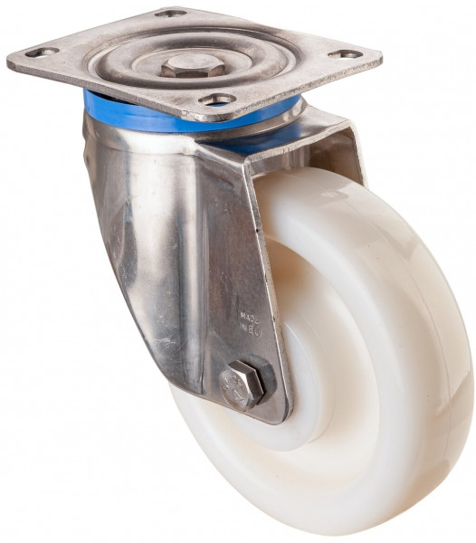 Stainless steel heavy-duty wheels Art.-Nr. HS100.B14.161