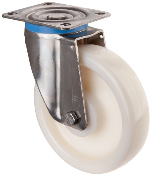 Stainless steel heavy-duty wheels Art.-Nr. HS100.B14.204