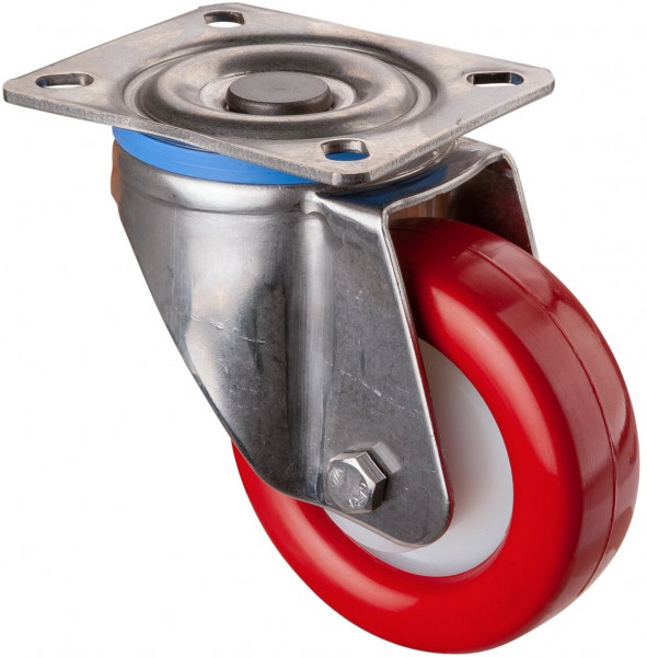 Stainless steel heavy-duty wheels Art.-Nr. HS100.B27.101