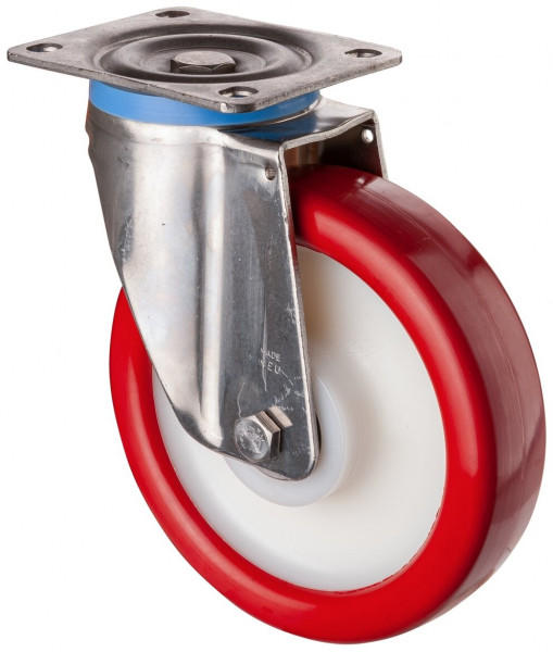 Stainless steel heavy-duty wheels Art.-Nr. HS100.B71.200