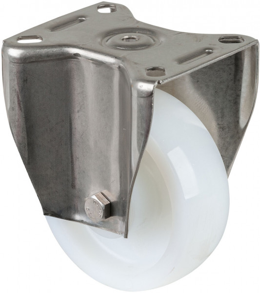 Stainless steel transport castor Art.-Nr. HS110.A90.101