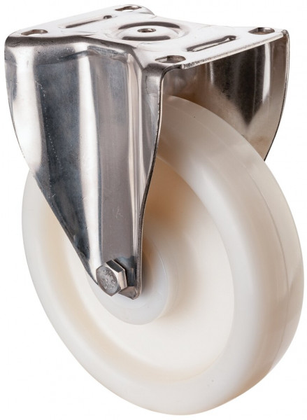 Stainless steel heavy-duty wheels Art.-Nr. HS110.B14.203