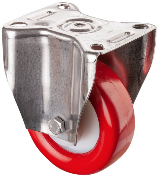 Stainless steel heavy-duty wheels Art.-Nr. HS110.B28.101