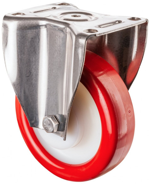 Stainless steel heavy-duty wheels Art.-Nr. HS110.B28.160