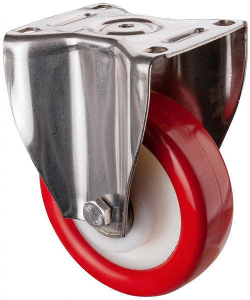 Stainless steel heavy-duty wheels Art.-Nr. HS110.B71.150