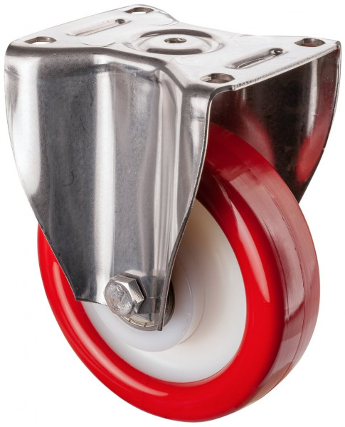 Stainless steel heavy-duty wheels Art.-Nr. HS110.B71.160