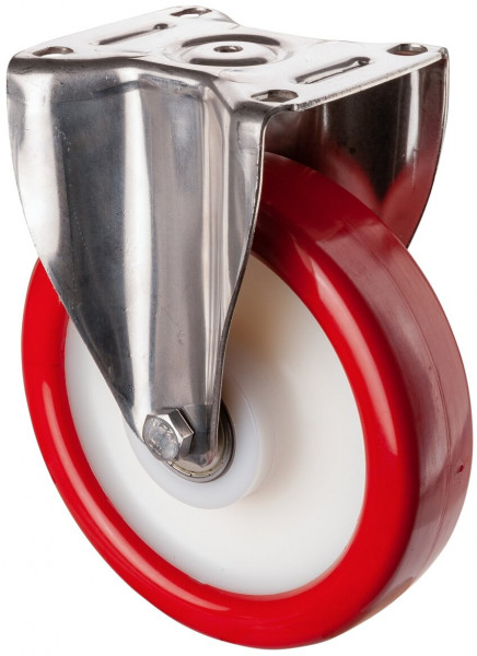 Stainless steel heavy-duty wheels Art.-Nr. HS110.B71.200