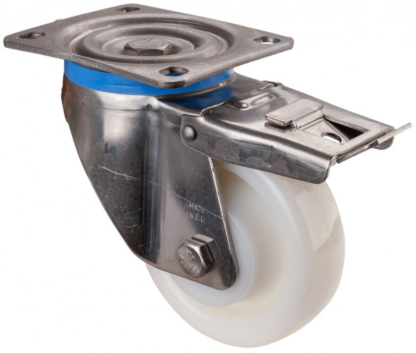 Stainless steel heavy-duty wheels Art.-Nr. HS120.B14.126