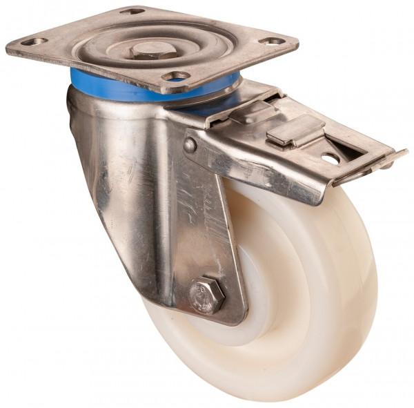 Stainless steel heavy-duty wheels Art.-Nr. HS120.B14.152