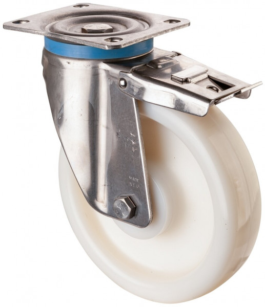 Stainless steel heavy-duty wheels Art.-Nr. HS120.B14.203