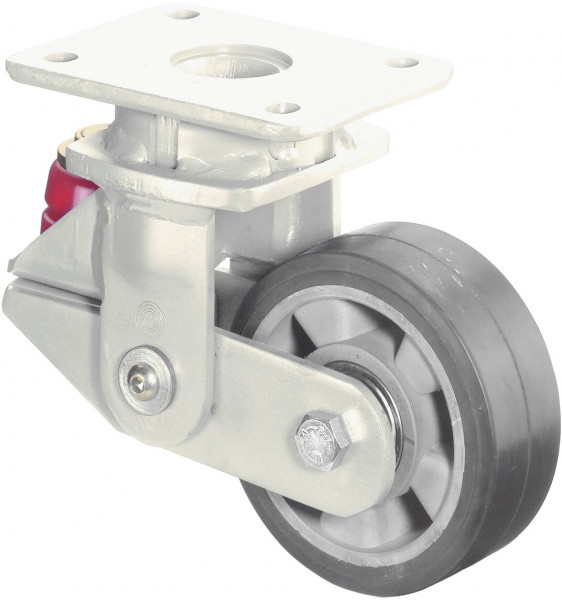 Schwerlastrolle mit Feder Art.-Nr. T100.B80.125