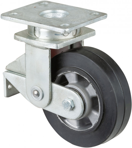 Heavy-duty castor with spring Art.-Nr. T100.B80.160