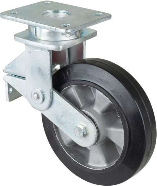 Heavy-duty castor with spring Art.-Nr. T100.B80.200