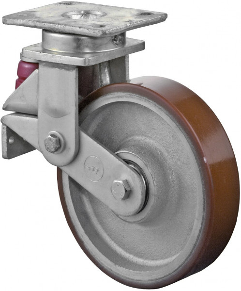 Schwerlastrolle mit Feder Art.-Nr. T100.C10.200