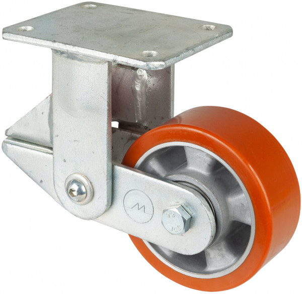 Heavy-duty castor with spring Art.-Nr. T110.B90.125