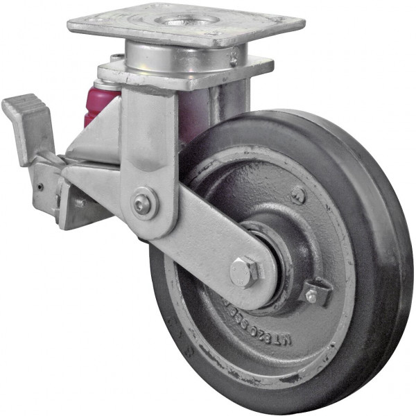 Schwerlastrolle mit Feder Art.-Nr. T120.B81.200