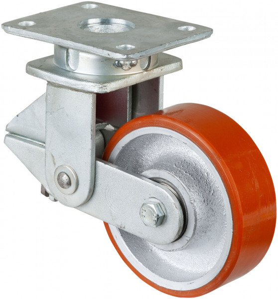 Heavy-duty castor with spring Art.-Nr. T120.C10.150