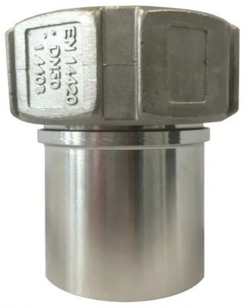 Tankwagenkupplung – Schlauchanschluss – Edelstahl – Glatter Anschluss – 1-1/4