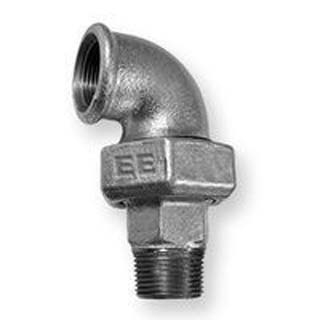 Winkelkupplung 90gr Nr.97 Schwarz 1/2"