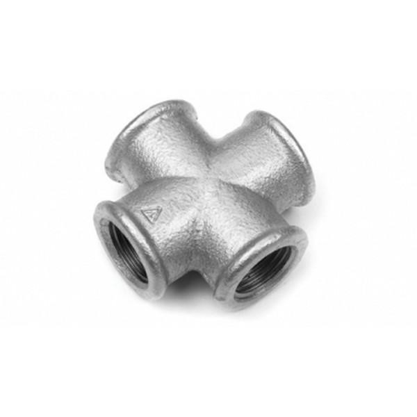 Cross Coupling Nr.180 Galvanized 1-1/4"