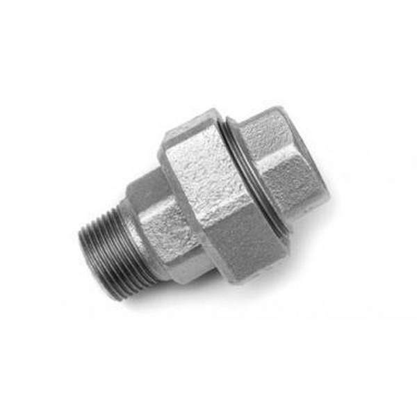 Straight coupling Nr.341 Galvanized 3/8