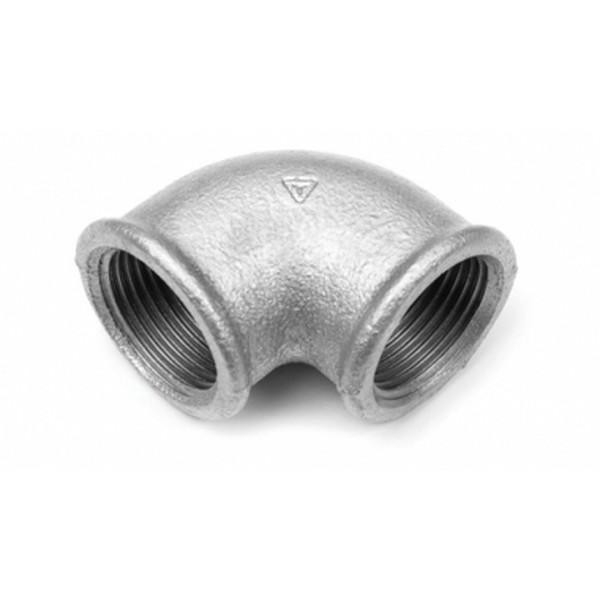 Winkel 90Gr. Nr.90 Verzinkt 1/2" x 3/8