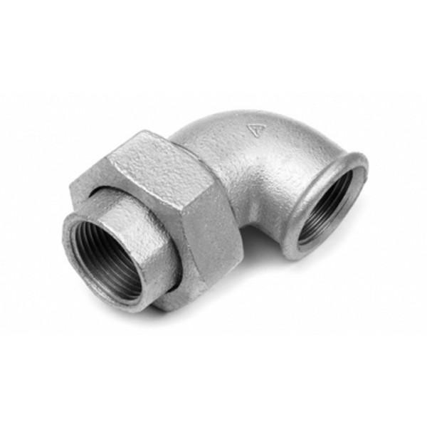 Winkelkupplung 90gr Nr.96 Verzinkt 2-1/2"