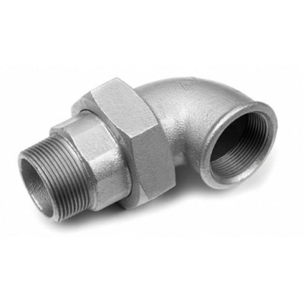 Winkelkupplung 90gr Nr.98 Verzinkt 1/2"