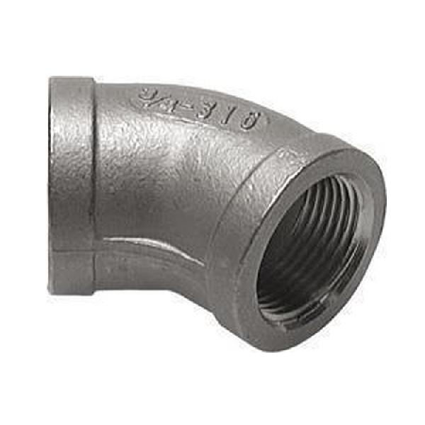 Winkel 45gr Nr.120 Edelstahl 3/8"