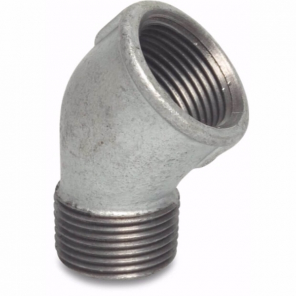 Knee 45gr Nr.121 Stainless steel 3/8