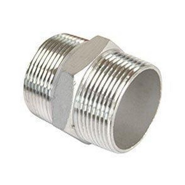 Doppelnippel Nr.280 Edelstahl 3/8" x 100mm