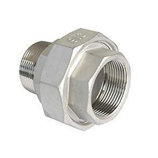 Straight coupling Nr.341 Stainless steel 1-1/2"