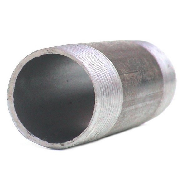 Rohrdoppelnippel Nr.23 Schwarz 1/4" x 150mm