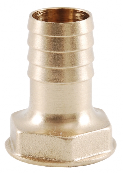 Brass hose tail - 25mm x 1" - female thread