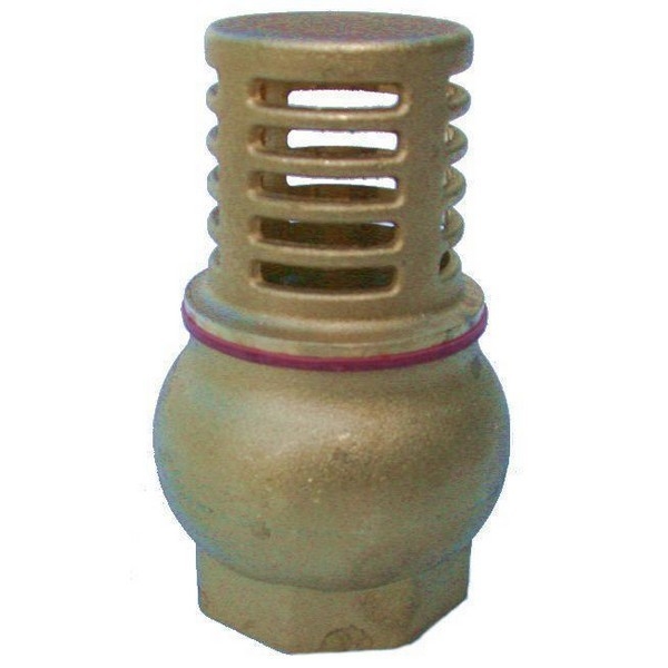 Piston basket sphere - foot valve Nr 41 - Brass - 1/2"