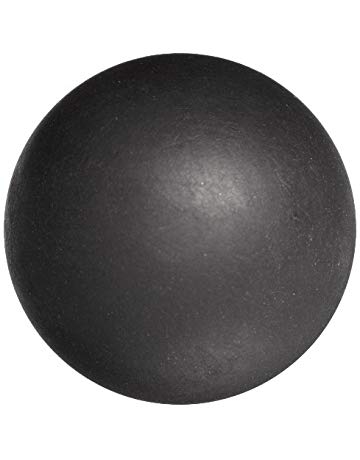 Rubber Bal - ø30mm - Natuur Rubber - 50 Shore A - Zwart