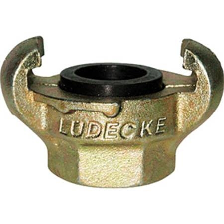LÜDECKE Aircoupling/clawcoupling - 1" female thread