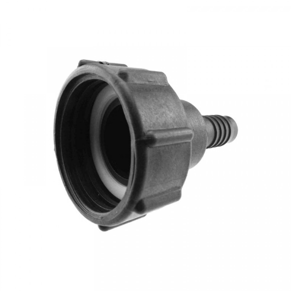 IBC adapter S60x6 - Reducing to Hose tail 25 mm