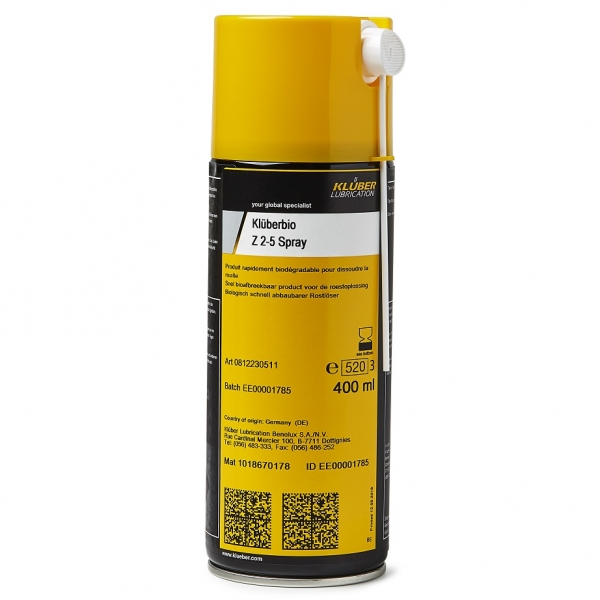 Klüberbio Z 2/5 spray (400 ml)